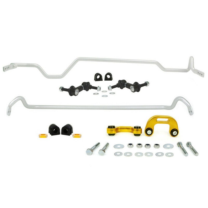 Whiteline BSK007 Sway Bar Kit Front & Rear fits Subaru WRX & STI Sedan 2002-2007