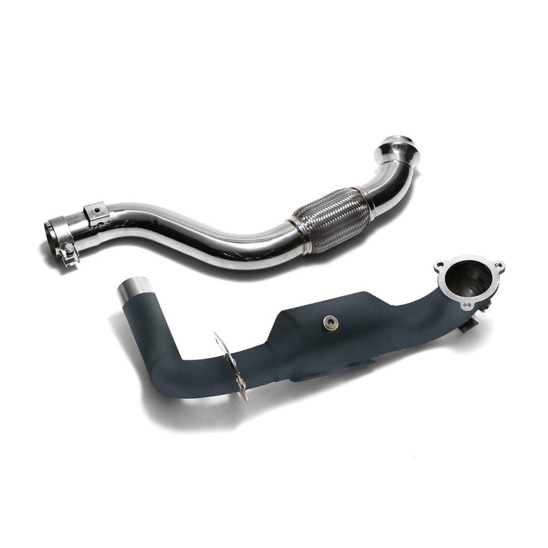 ARMYTRIX Ceramic Coated High-Flow Performance Race Downpipe | Link Pipe Mercedes-Benz A-Class | CLA-Class 13-18