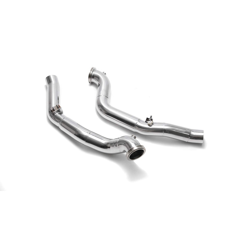 ARMYTRIX High-Flow Performance Race Pipe w/Cat Simulator Maserati Ghibli SQ4 13-20