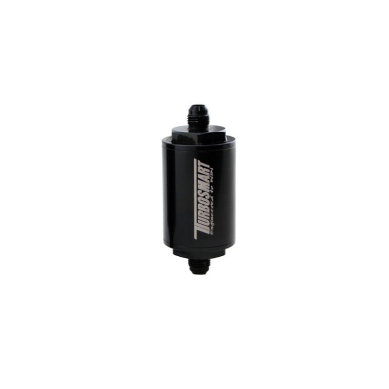 TURBOSMART Billet Fuel Filter (10um) Suit -6AN (Black)