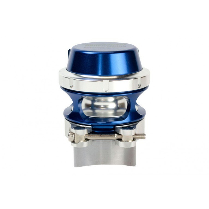 TURBOSMART BOV Race Port Female Blue No Weld Flange