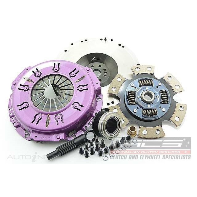 Xtreme Clutch Kit Inc Single Mass Flywheel-Sprung Ceramic FIT HOLDEN COMMODORE VS VT VX VY VU 1996-2004