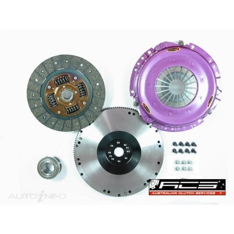 Xtreme Clutch Kit Inc Single Mass Flywheel-Sprung Organic FIT HOLDEN COMMODORE VS VT VX VY VU 1996-2004
