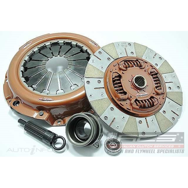 Xtreme Heavy Duty Cushioned Ceramic Clutch Kit FIT TOYOTA LANDCRUISER 1998-2007 HZJ76L 2016-ON