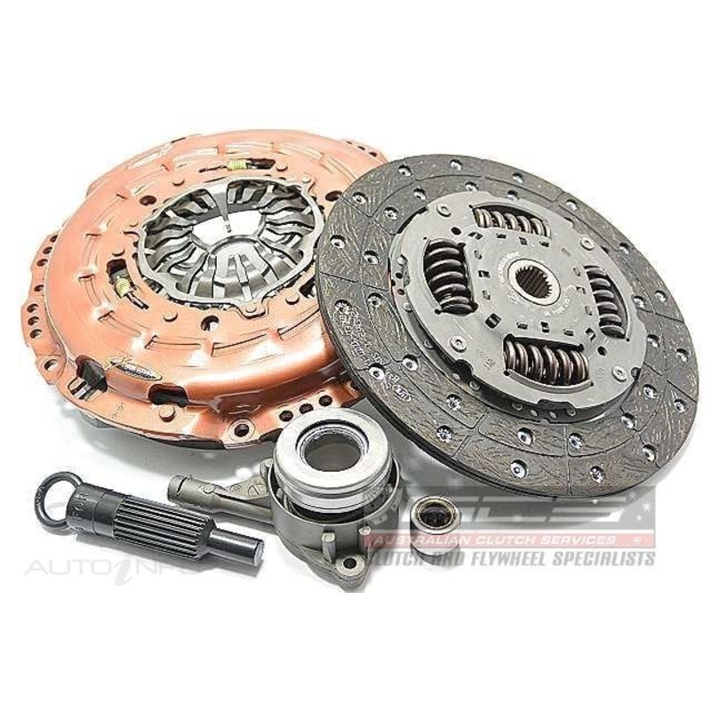 Xtreme Outback Clutch Kit Inc Concentric Slave Cylinder-Sprung Organic FIT MAZDA BT50 GT XT XTR UP UR 2011-ON