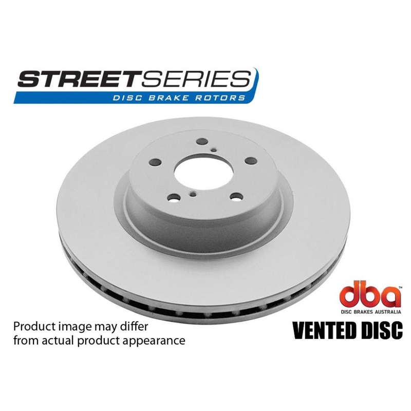 DBA ROTOR PAIR Street Undrilled Standard KP FOR [ Holden 97-07 VT-VZ F ]