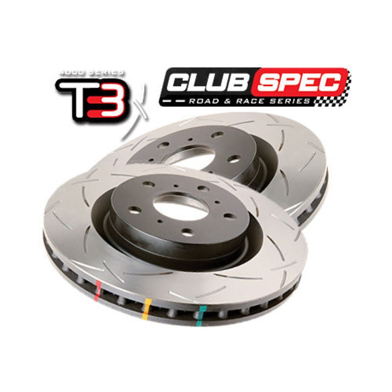 DBA ROTOR PAIR 4000 Cross Drilled/Dimpled KP FOR [ HSV VF 2013-> F ]