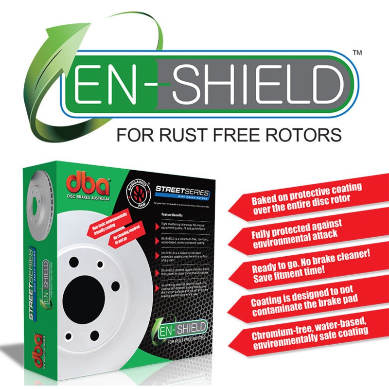 DBA ROTOR PAIR 4000 En-Shield Standard KP FOR [ BMW 5 Series F10 & F11 10-> F ]