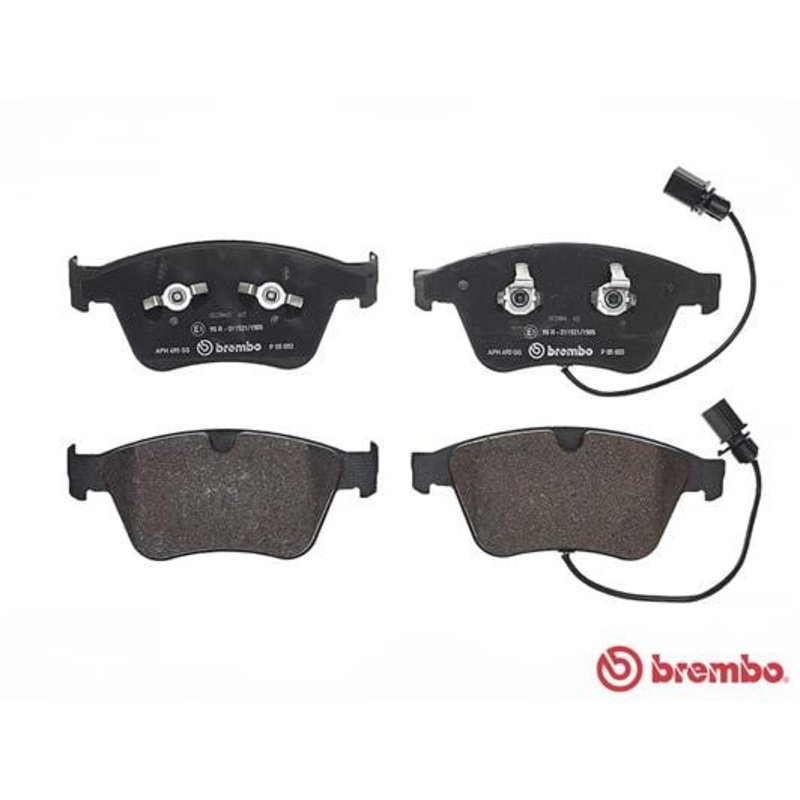 Brembo P05003 Original Replacement LOW-MET Brake Pad Set