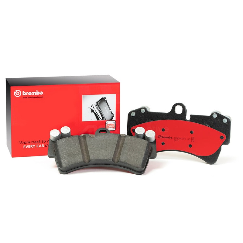 Brembo P06010N NAO Series Premium Ceramic Brake Pad Set Front