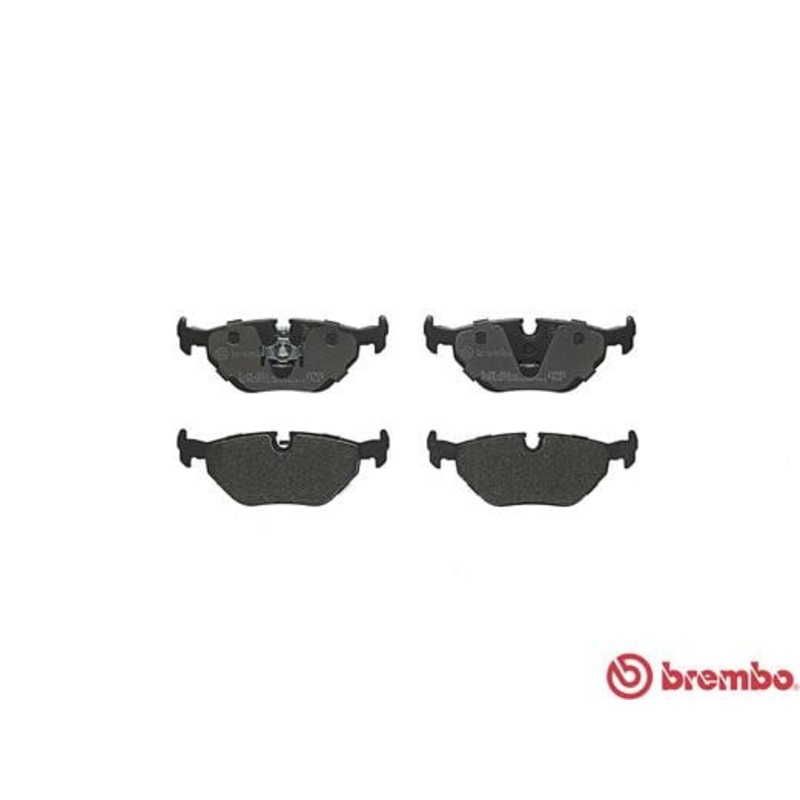 Brembo P06011 Original Replacement LOW-MET Brake Pad Set