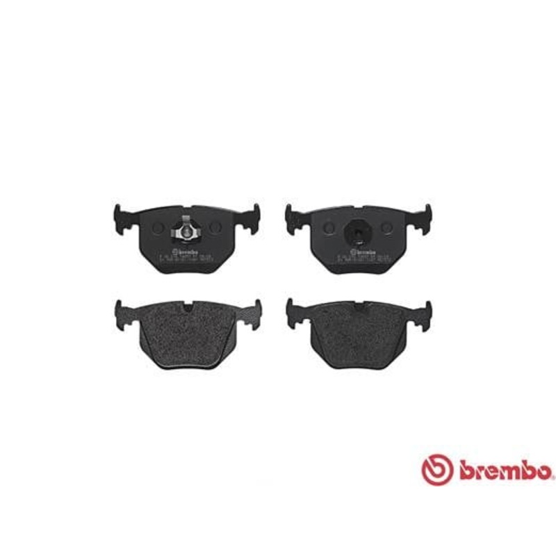 Brembo P06016 Original Replacement LOW-MET Brake Pad Set