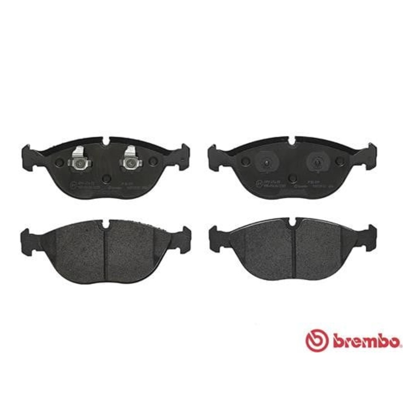 Brembo P06019 Original Replacement LOW-MET Brake Pad Set