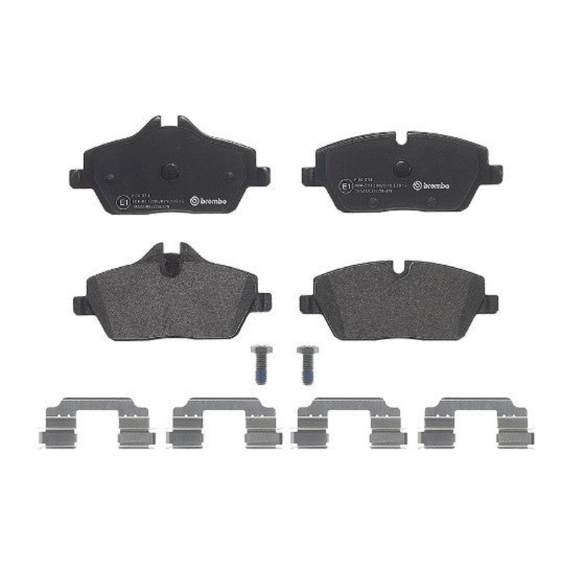 Brembo P06034 Original Replacement LOW-MET Brake Pad Set