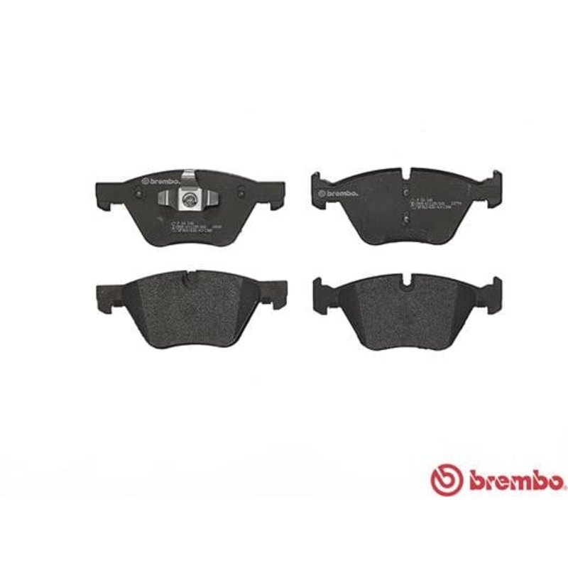 Brembo P06040 Original Replacement LOW-MET Brake Pad Set