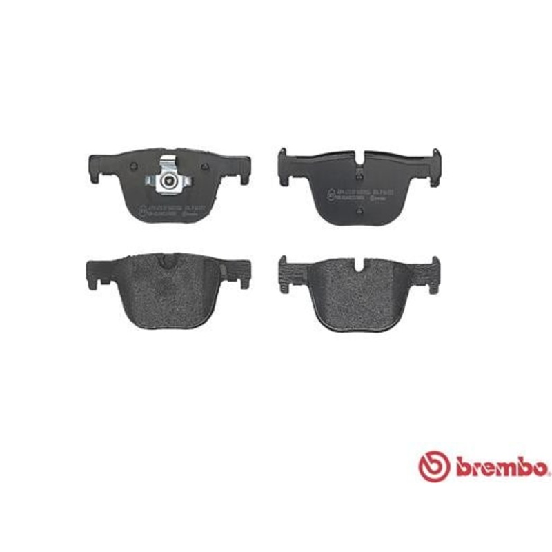 Brembo P06072 Original Replacement LOW-MET Brake Pad Set