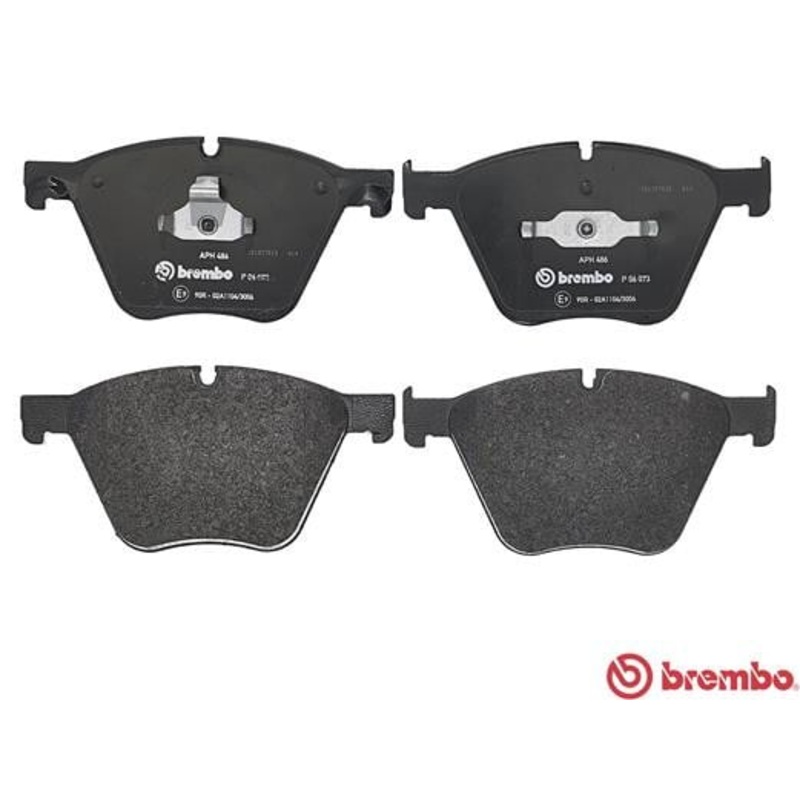 Brembo P06073 Original Replacement LOW-MET Brake Pad Set