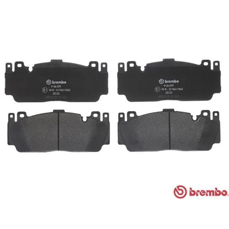 Brembo P06079 Original Replacement LOW-MET Brake Pad Set