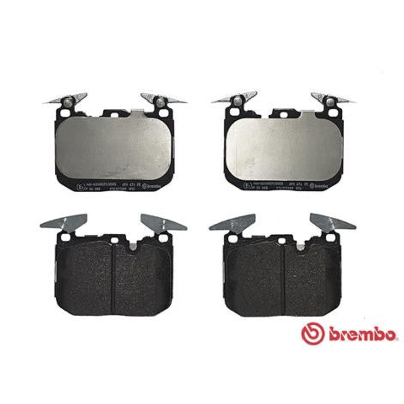 Brembo P06088 Original Replacement LOW-MET Brake Pad Set