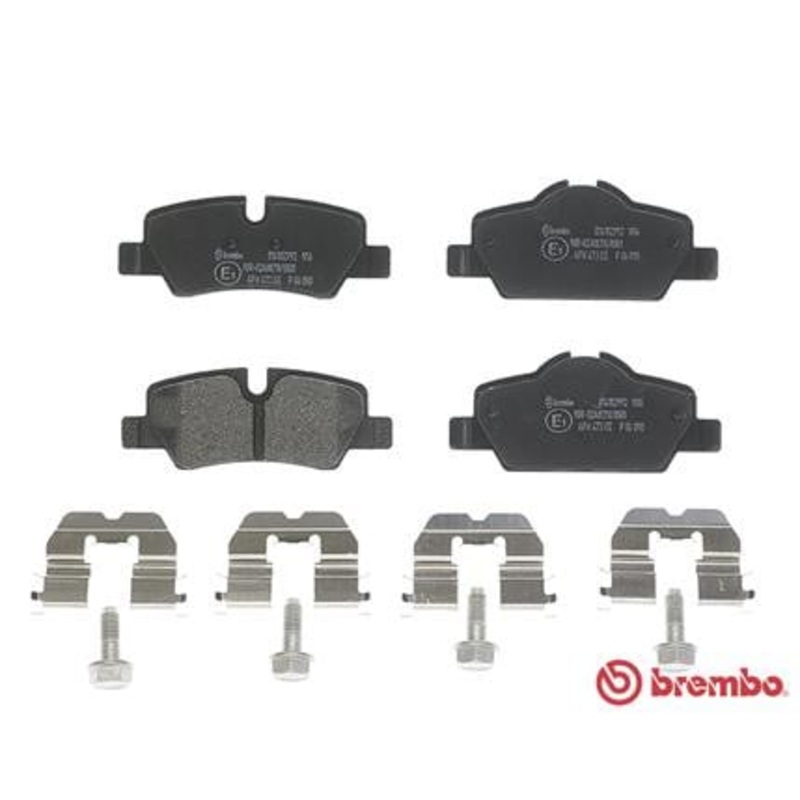 Brembo P06090 Original Replacement LOW-MET Brake Pad Set