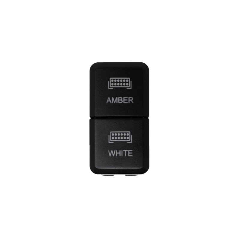 Dual Function Toyota OEM Style "AMBER & WHITE" Switch Tall Style
