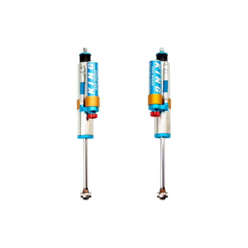 King Shocks 2005+ Ford F-250 4WD Front 2.5 Dia Remote Reservoir Shock w/Adj for 1-2.5in Lift (Pair)