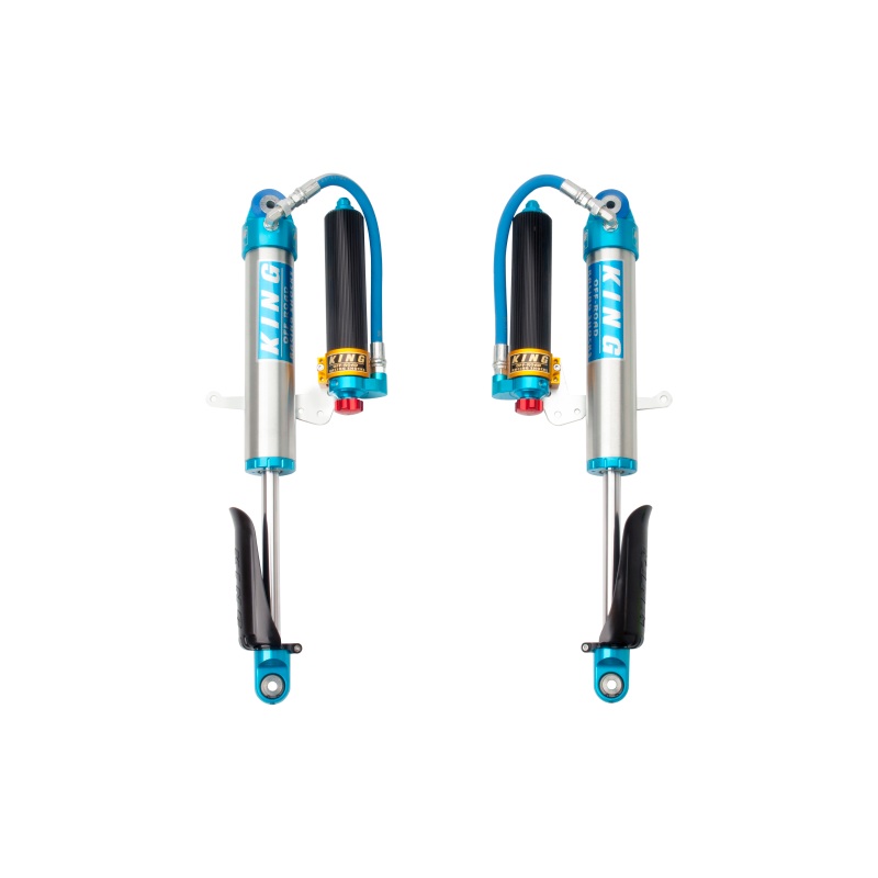 King Shocks 2018+ Jeep Wrangler JL Front 2.5 Dia Remote Res Shock for 6in Lift w/Adjuster (Pair)