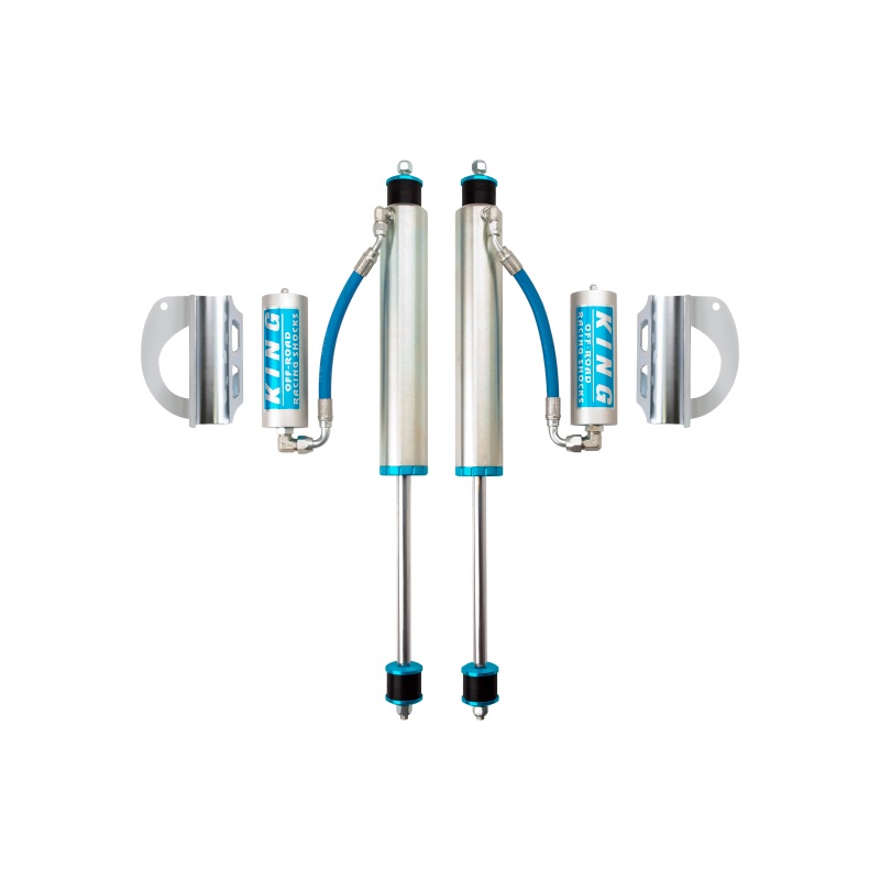 King Shocks 89-97 Toyota Land Cruiser 80 Front 2.5 Dia Remote Res Shock for 3-5in Lift (Pair)