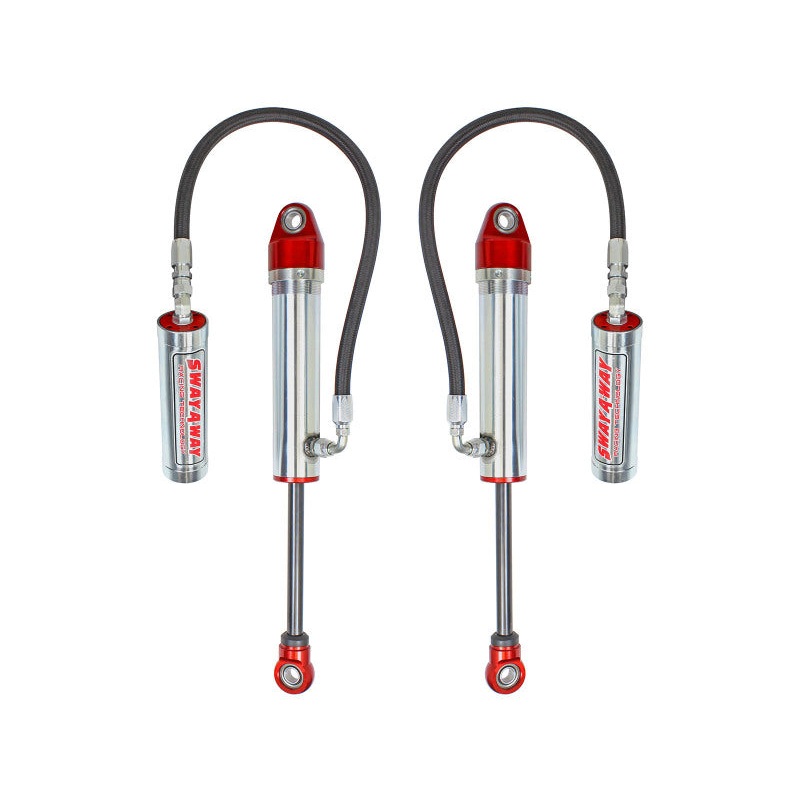 aFe 97-17 Nissan Patrol Sway-A-Way 2.5in Rear Shock Kit w/ Remote Reservoir for OE Ride Height