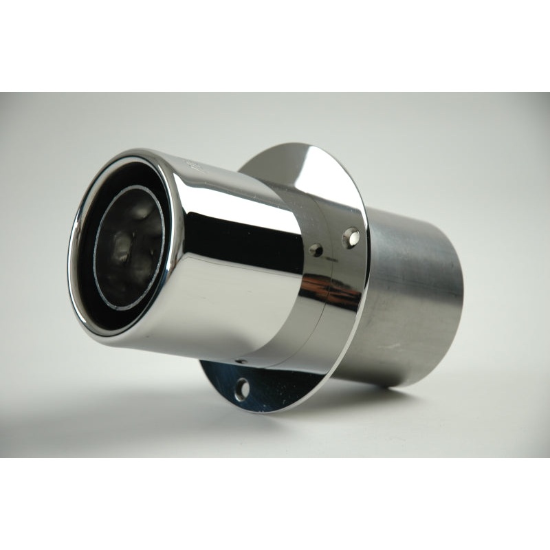 Gibson Marine Power Tip Muffler (Pair) Transom Mount - 4in Inlet/4in Length - Stainless