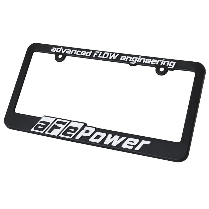 aFe Power Marketing Promotional PRM Frame License Plate: aFe Power