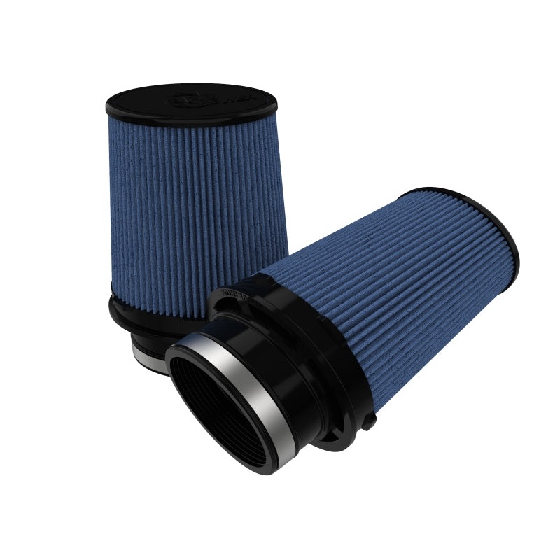 aFe Black Series Replacement Filter w/ Pro 5R Media 4-1/2x3IN F x 6x5IN B x 5x3-3/4 Tx7IN H - (Pair)