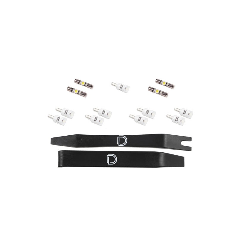 Diode Dynamics 11-21 Jeep Grand Cherokee Interior LED Kit Cool White Stage 1