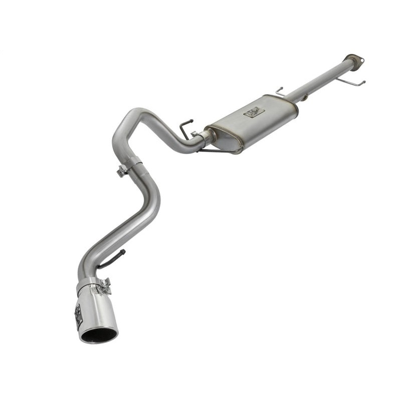 aFe MACH Force Xp 2.5in SS Cat-Back Single Side Exit Exhaust w/Polished Tips 07-14 Toyota FJ Cruiser