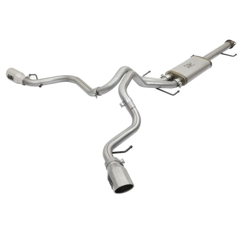 aFe MACH Force-Xp 3in - 2.5in SS Cat-Back Dual Exhaust w/Polished Tips 07-14 Toyota FJ Cruiser 4.0L