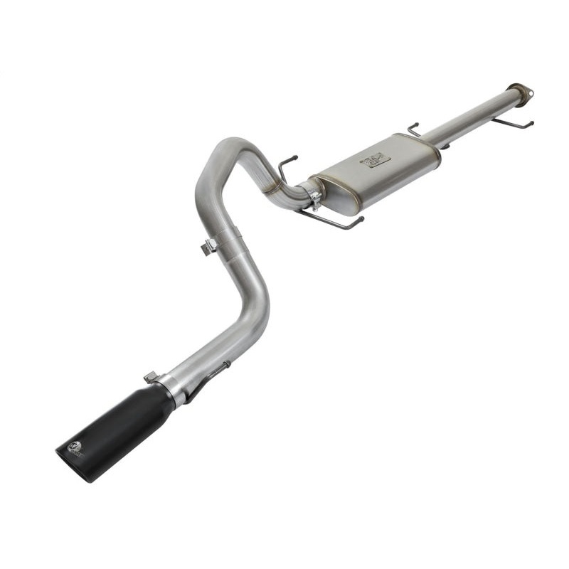 aFe MACH Force Xp 3in SS Cat-Back Single Rear Exit Exhaust w/Black Tips 07-14 Toyota FJ Cruiser