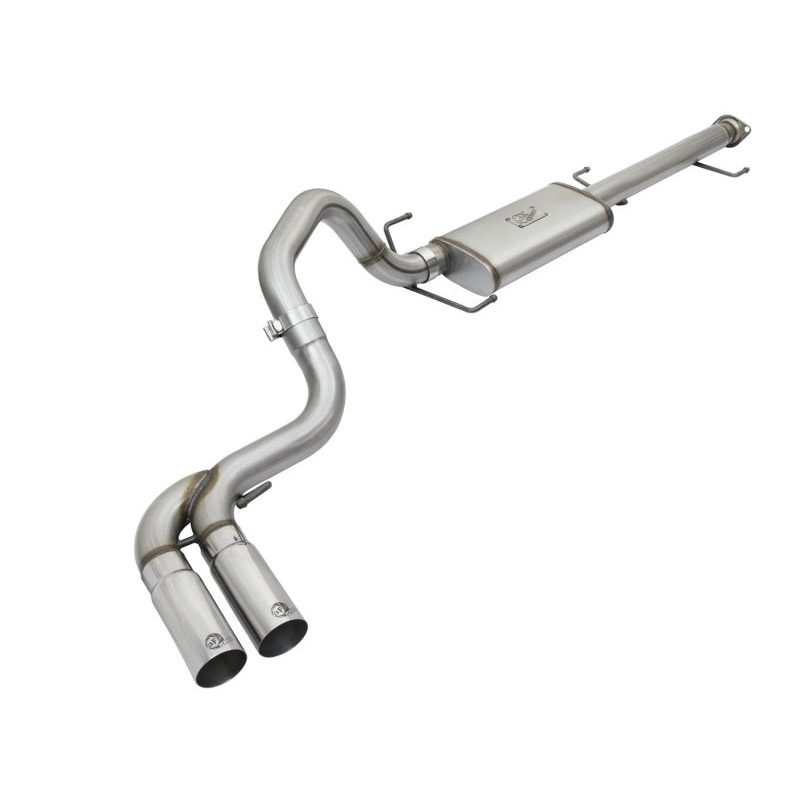 aFe Rebel Series 3in Stainless Steel Cat-Back Exhaust System w/Polished Tips 07-14 Toyota FJ Cruiser