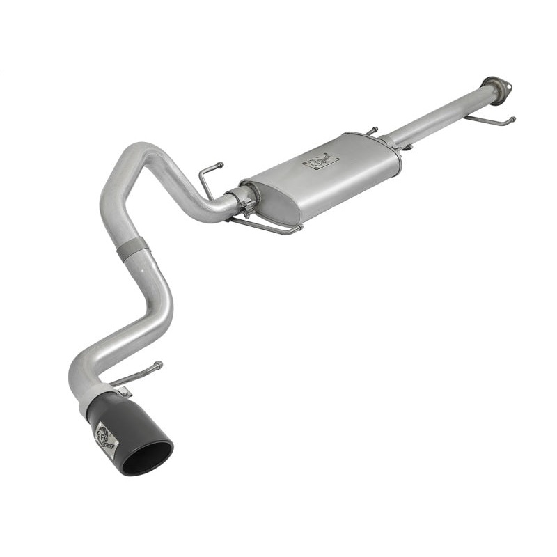 aFe Scorpion 2-1/2in Aluminized Steel Cat-Back Exhaust w/ Black Tips 07-17 Toyota FJ Cruiser V6 4.0L