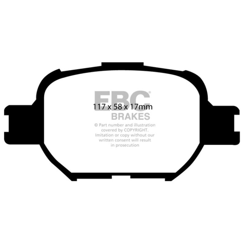 EBC 04-10 Scion TC 2.4 Ultimax2 Front Brake Pads