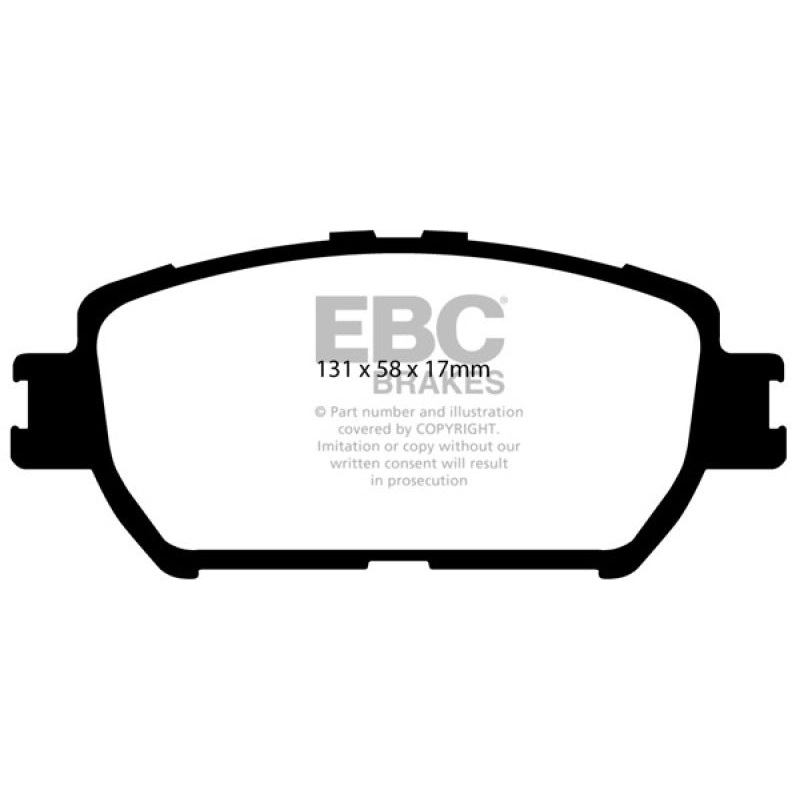 EBC 06-07 Lexus GS300 3.0 Ultimax2 Front Brake Pads