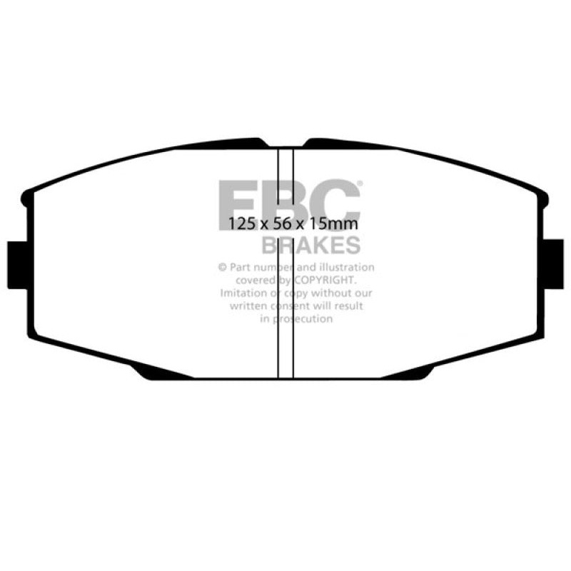 EBC 86-92 Toyota Supra 2.8 Ultimax2 Front Brake Pads