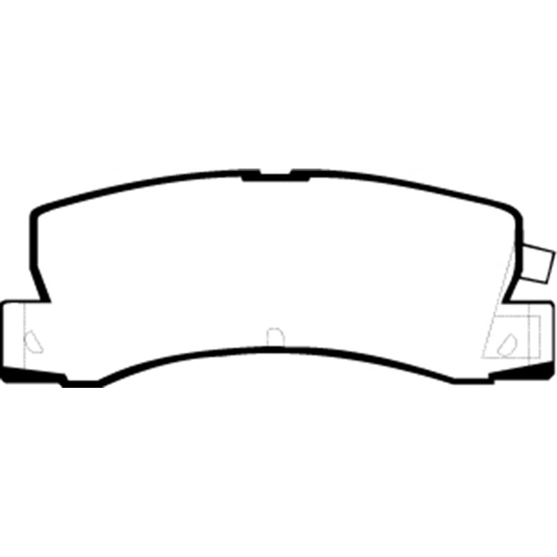 EBC 90-91 Lexus ES250 2.5 Ultimax2 Rear Brake Pads