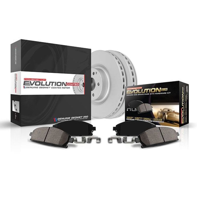 Power Stop 98-03 Toyota Sienna Front Z17 Coated Brake Kit