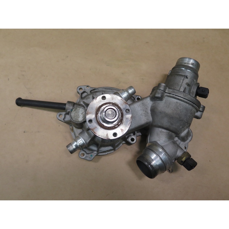 02-08 BMW E65 E66 N62 N73 ENGINE ELECTRIC COOLANT WATER PUMP THERMOSTAT UNIT