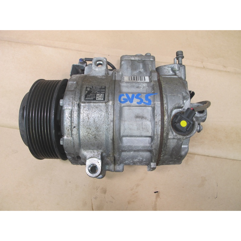 11-16 BMW F30 F32 F10 3.0L N55 ENGINE AIR CONDITIONING A/C COMPRESSOR 9217868