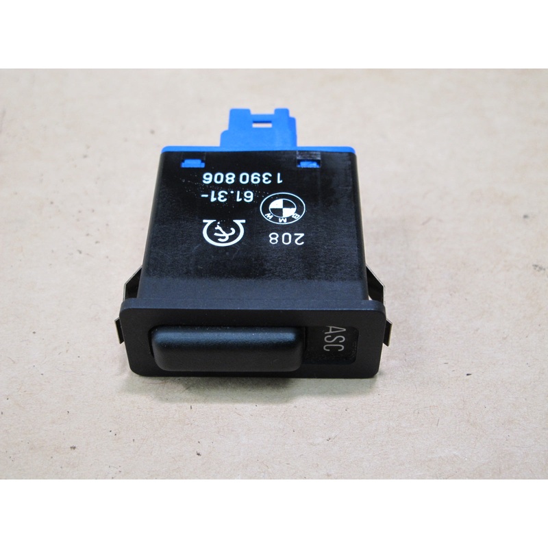 90-02 BMW Z3 E36 ASC AUTOMATIC STABILITY CONTROL SWITCH BUTTON 1390806 OEM