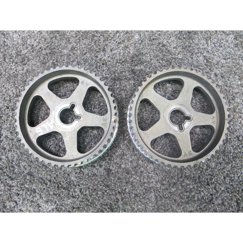 92-93 LEXUS ES300 3.0L 3VZFE ENGINE CAMSHAFT TIMING GEAR PULLEY SPROCKET SET OEM