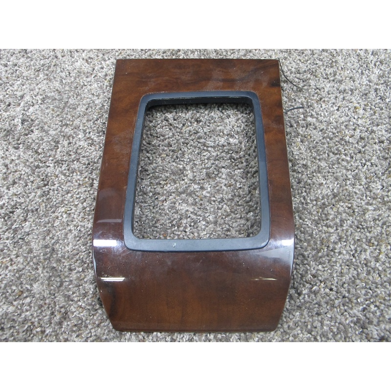 92-96 LEXUS ES300 AUTOMATIC SHIFTER CONSOLE BEZEL TRIM SURROUND WOOD GRAIN OEM