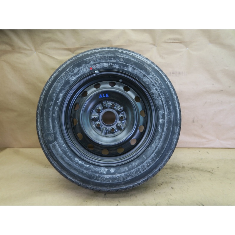 92-96 LEXUS ES300 REAR EMERGENCY SPARE WHEEL W/ FIRESTONE TIRE OEM