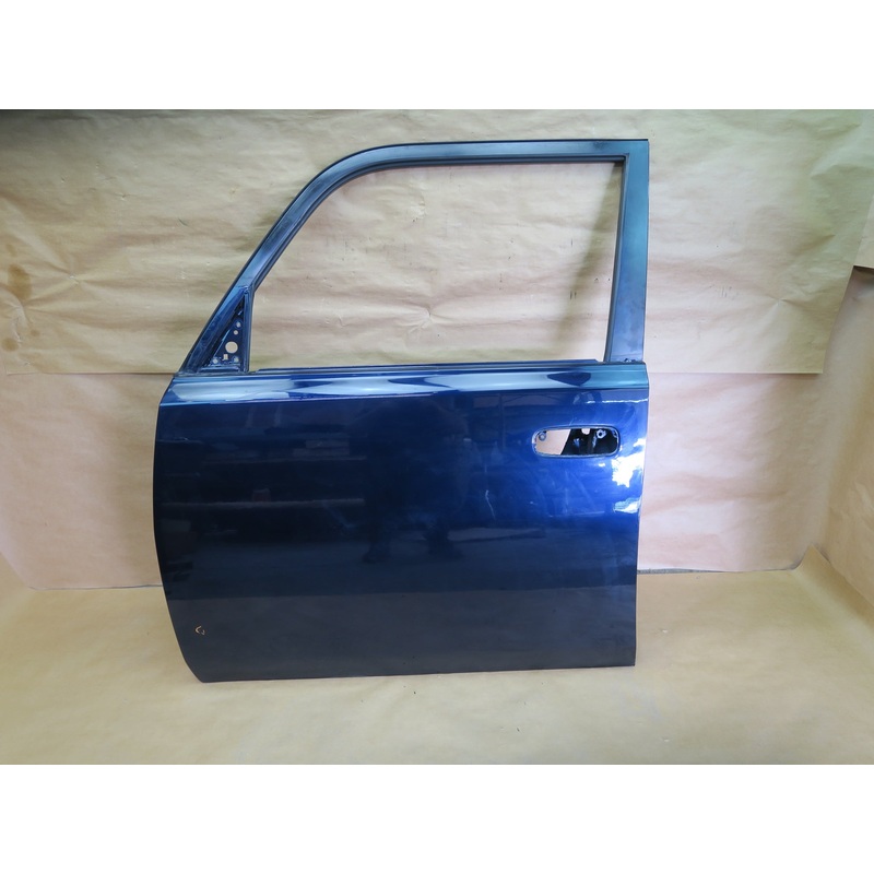 04-06 TOYOTA SCION XB FRONT LEFT DRIVER SIDE DOOR SHELL PANEL ASSEMBLY BLUE OEM